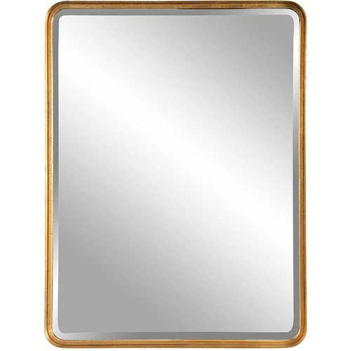 Uttermost 09739 Crofton 40 X 30 inch Antiqued Gold Leaf Mirror - Picture 1 of 7