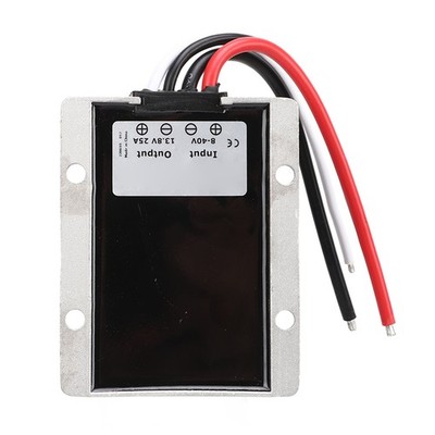 DC Voltage Reducer Converter DC 8V 40V To 13.8V 25A 345W IP68 Waterproof Reg SET