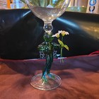 YD Yurana, Frog Hand Made blown wine glass (11oz)