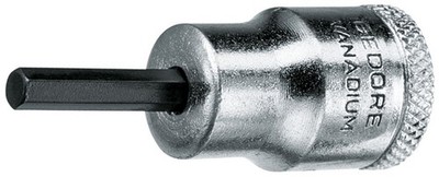 GEDORE 6241360 IN 30 6 Schraubendrehereinsatz 3/8'' Innen-6kt 6 mm Steckschlüsse