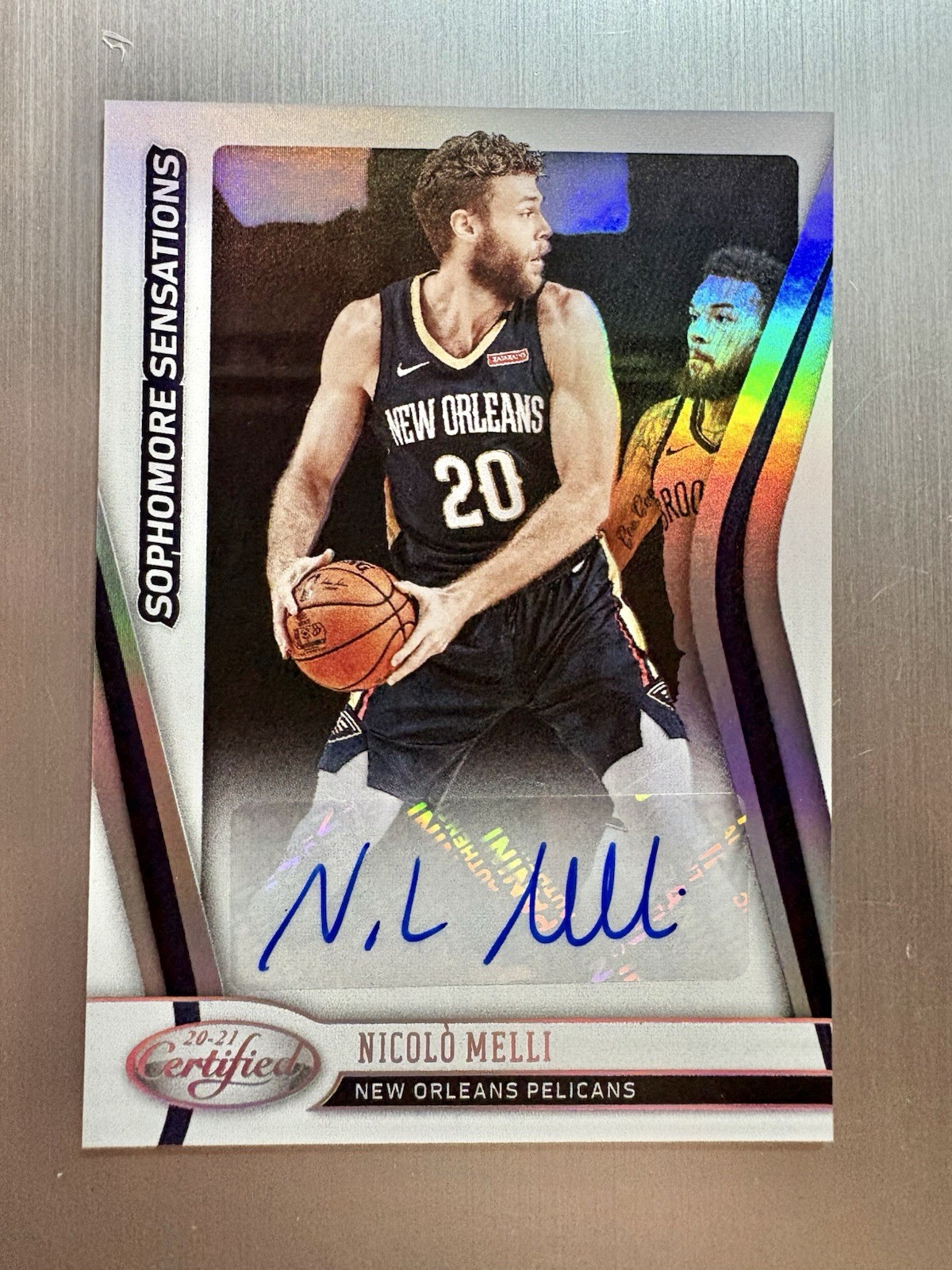 Nicolo Melli 2020-21 Panini Certified Sophomore Sensations Auto #SSA-NML