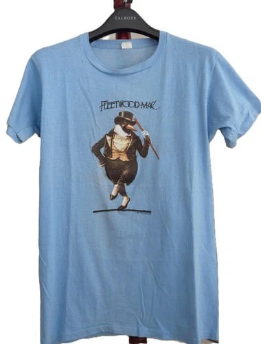 FLEETWOOD MAC -80 The Tusk Tour Concert T shirt 1970s vintage concert t-shirt, vintage, size L, single stitch, B+ condition