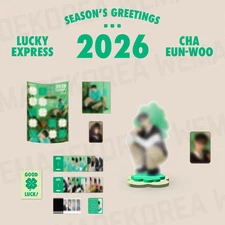 Pre-order CHA EUN WOO 2026 Season's Greetings MD Trading Card / Calendar / etc