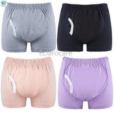 1Pack Adults Incontinence Underwear Diaper Pants Reusable Leak-proof cotton