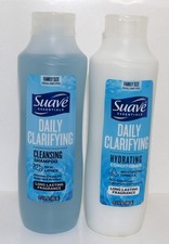 Suave Daily Clarifying Shampoo and Conditioner Set 22.5 oz New