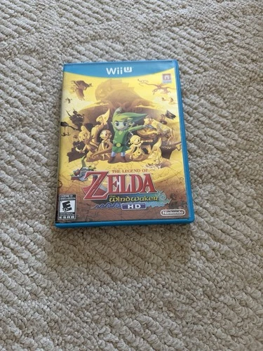 Legend of Zelda Windwaker for Wii U No Inserts, Cleaned Tested
