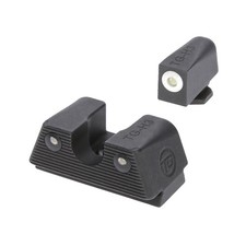 TruGlo Tritium X Night Sight Set Glock Green Tritium White Ring Steel