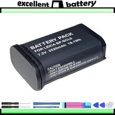 New 2520mAh LC-SCL6 BCSCL4 BP-SCL6 Battery for Leica Q2, Q3, SL2, SL2S 19 531
