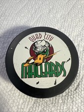 Vintage Quad City Mallards UHL Vegum Slovakia Hockey Puck.