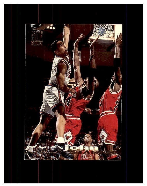 1993-94 Topps Stadium Club - John Starks/Michael Jordan #116