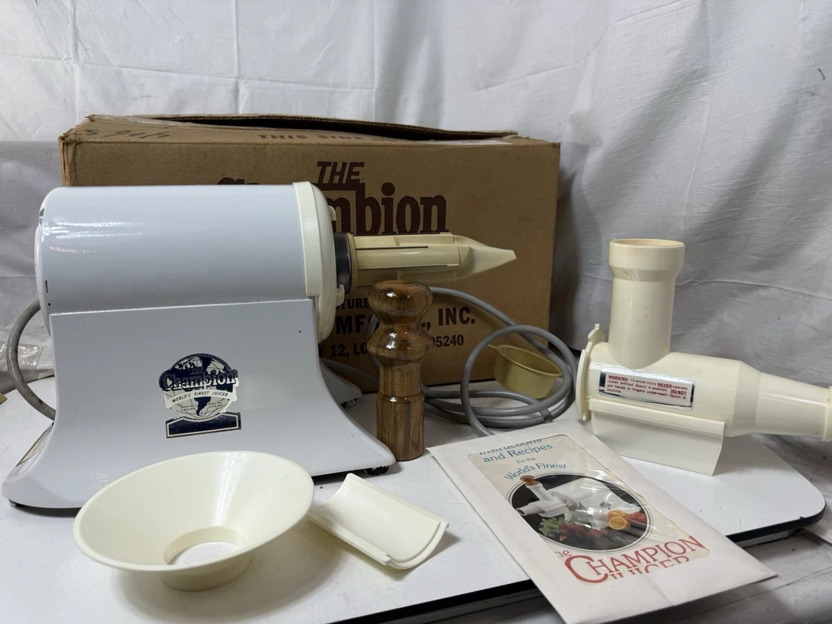 Champion Masticating Juicer Juicers for sale | eBay