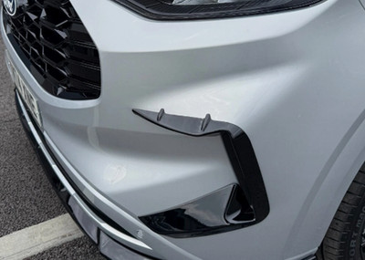 Ford Transit Custom ab 2024 Aero Canard Frontspoiler in glänzendem Schwarz 