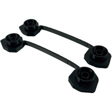 2x Roadster 452 Smart Set Scorrevole Riparazione Tetto Auto Ricambio Soft Top Glider