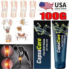 2026 USA CapsaCare Neuropathy Massage Cream   Soothing Nerve Pain Relief 100g