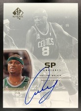 Antoine Walker 2002-03 SP Basketball Authentic Auto #6-A