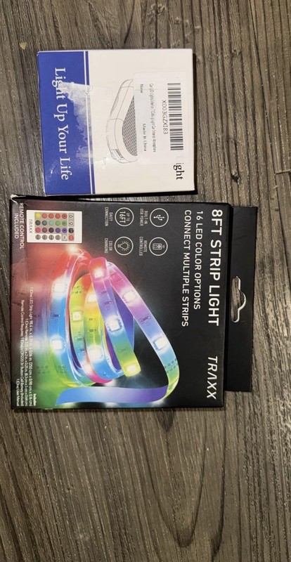 Multicolor LED Color Changing Light Strip Remote Control USB Powered never used