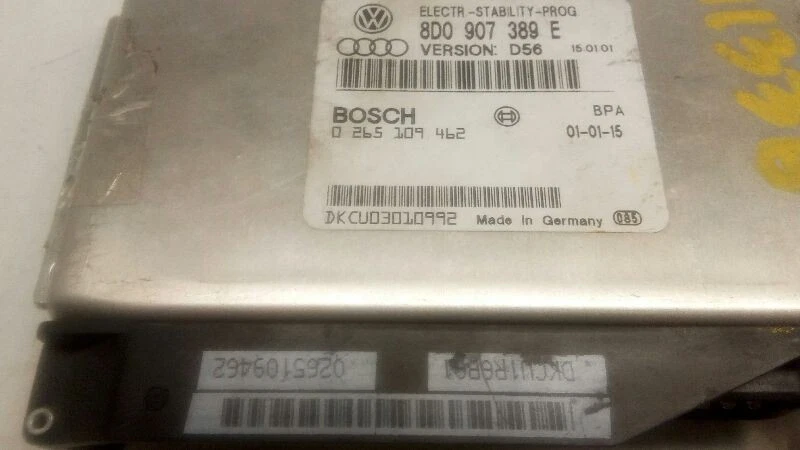 Chasis ECM ABS debajo del asiento trasero izquierdo AWD Quattro se adapta a 00-02 AUDI A4 Foto 3 de 4