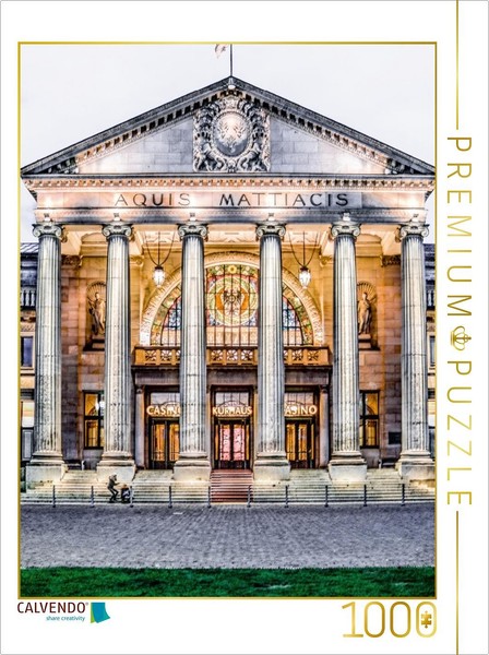 Calvendo Puzzle Wiesbaden 1000 Teile Puzzle Hoch | 1000 Teile Lege-GrößE 64X48Cm-image