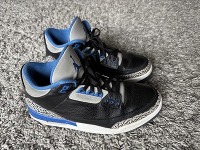 Nike Air Jordan 3 Retro Sport Blue (2014) Gr. 44.5 US 10.5 UK 9.5 136064 007