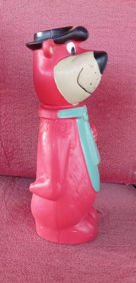 Yogi Bear ART 85 BISERKA YUGOSLAVIA Rubber Toy 9.65 " RARE - Image 4 of 4