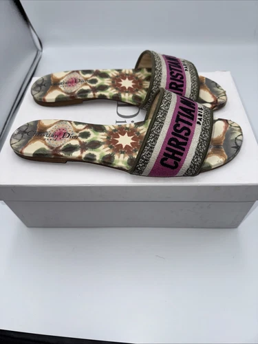 Christian Dior Dway Kaleidoscope Slides Size 41 - Picture 4 of 15