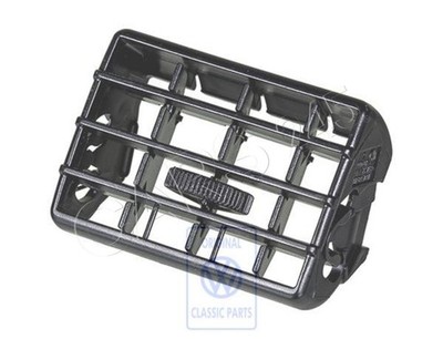 Genuine VW Polo Derby Vento-IND 80 Rotary Insert Satin Black 86781970701C