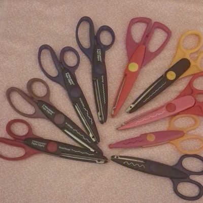Fiskars Paper Edgers Scalloping Scrapbooking Scissors Metal Blade Right-Hand