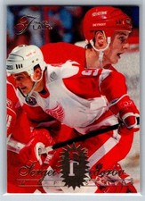 1994-95 Fleer Flair #214 Sergei Fedorov Detroit Red Wings HOF