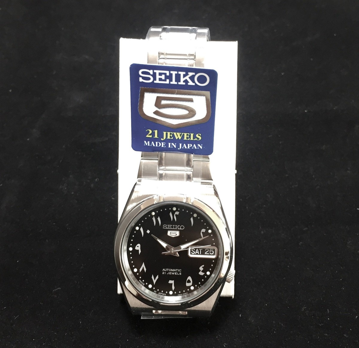 SEIKO 自動巻き腕時計 21 jewels SNK063J 【極美品】 SEIKO 5 SNK063J5 21 Jewels Automatic Japan Made Arabic Number