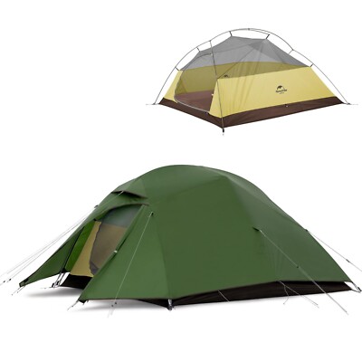 Naturehike Cloud-Up 3 Zelt Ultraleicht Zelt 3 Personen Campingzelt Familienzelt