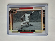 Jim Bunning Gold Timeless Moment /10 Panini Three and Two