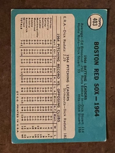 1965 Topps Baseball Singoli - Scegli la tua carta -- 371-598 -- numeri alti - Foto 59 di 357