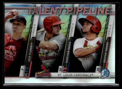 Jack Flaherty / Harrison Bader - 2017 Bowman: Talent Pipeline #TP-STL Cardinals