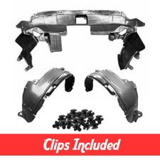 Fender Liner & Lower Engine Under Cover Set w/ Clips For 2007-2009 Honda CRV