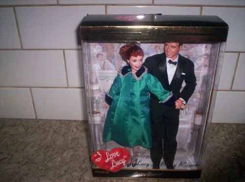 I Love Lucy Barbie - Episode 50 Lucy & Ricky Ricardo - 50th Anniversary Set