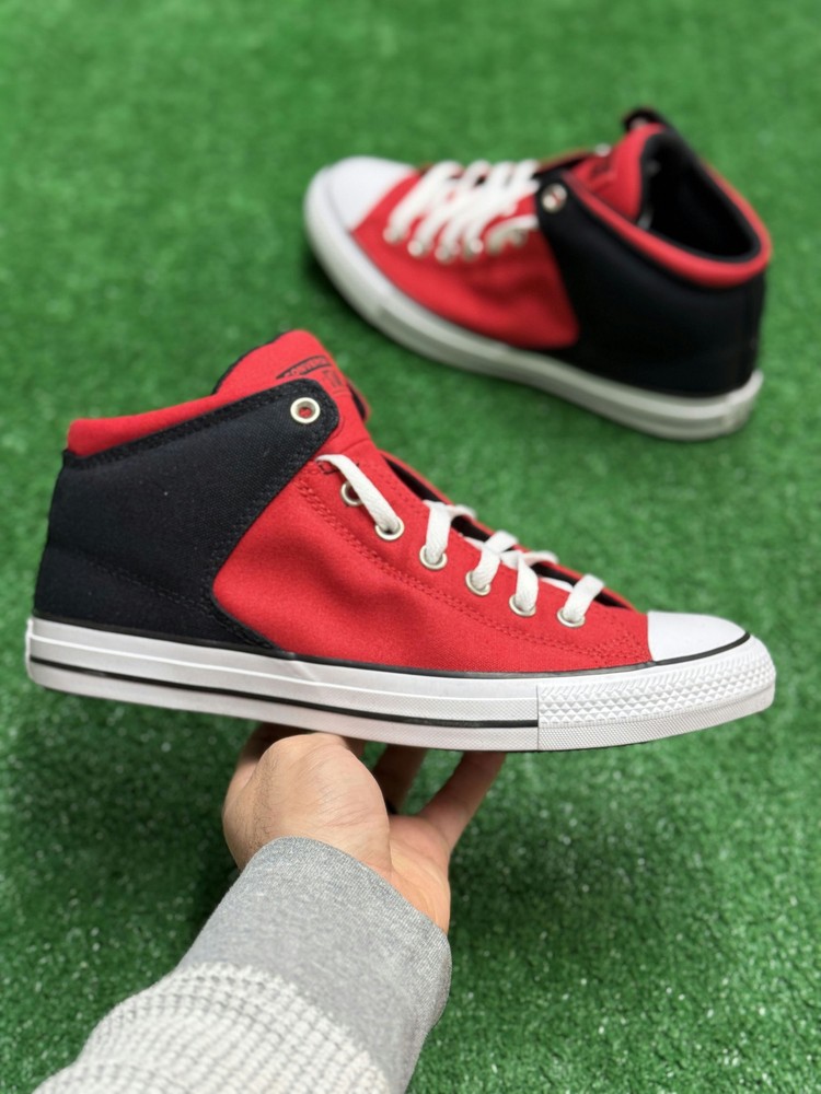Converse CTAS High Street Mid Mens Casual Shoes Red 169110F NEW Multi Sz