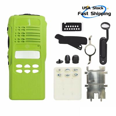 Green Front Housing Case Replacement for HT1250 HT Limited Keypad Radio