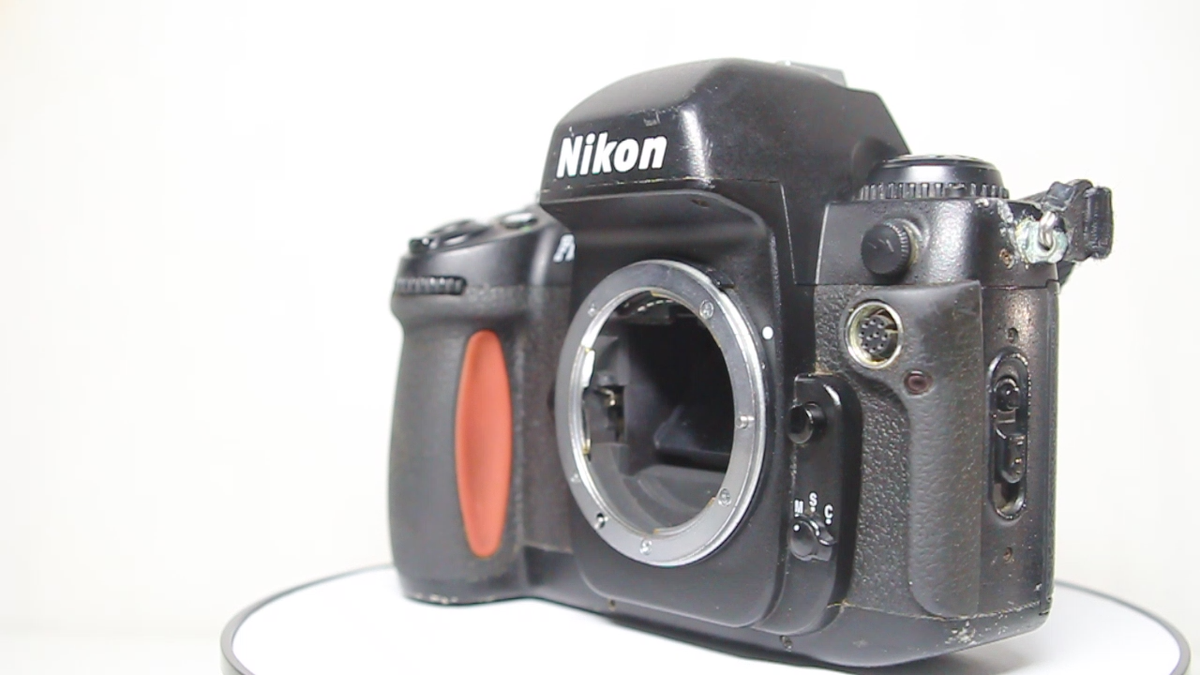 AS IS Nikon F100 35mm SLR Film Camera Black Body Only From AS IS Nikon F100 35mm SLR Film Camera Black Body Only From