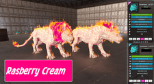 Ark Survival Ascended Pve Breeding pair Pyromane embryos Tron cc galaxy solid