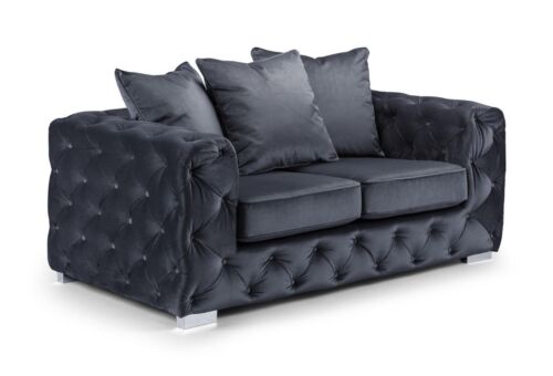 Cherrywood sofas ltd - ChisterfieldSlate 2 Seater sofa