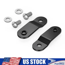 Pair 2" Gas Tank Riser Bracket Lift Kit For Harley Dyna Low Rider FXDL 2004-2017