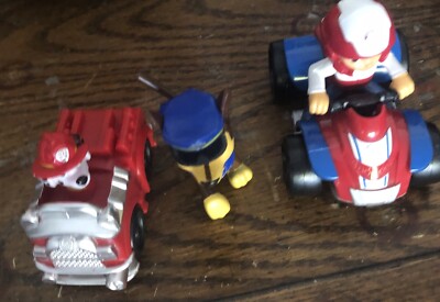 Paw Patrol Marshall, Chase & Rider