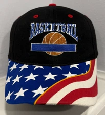 Vintage OTTO USA Basketball America Strapback Adjustable Hat Cap Cotton