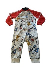 Adidas Disney Mickey Mouse Print Jumpsuit Toddler Size 2T
