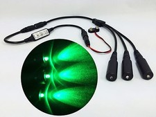 Micro Effects Light 3X green LED  control flash blink 9V prop models MELKITG-5B