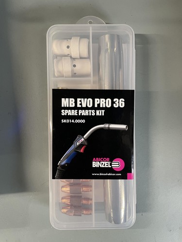 Genuine BINZEL MB Evo Pro 36 Torch Consumables MIG Welding Tips Unimig MB36 SB36 - Picture 2 of 4