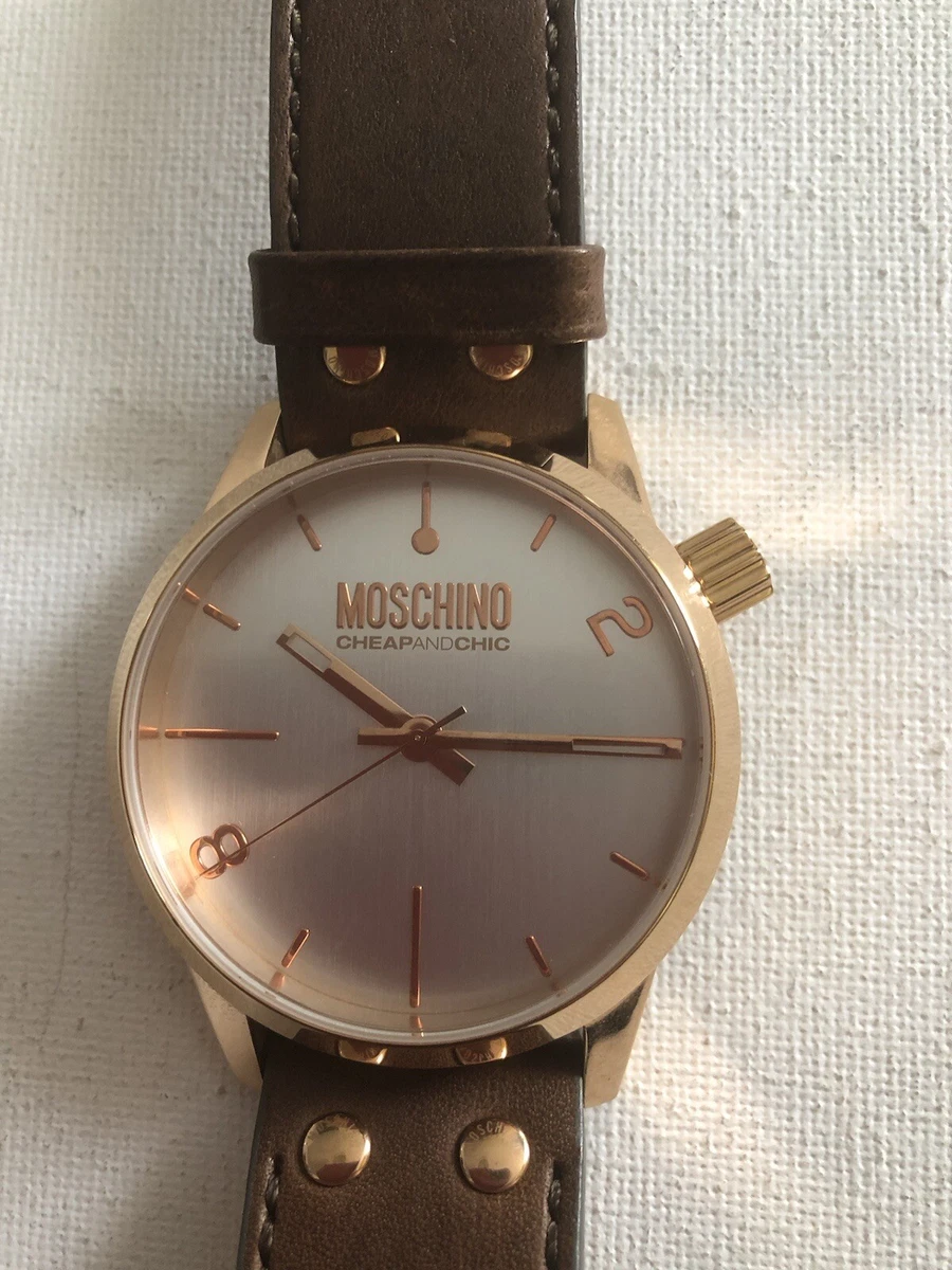 MOSCHINO CHEAP AND CHIC WATCH eBay