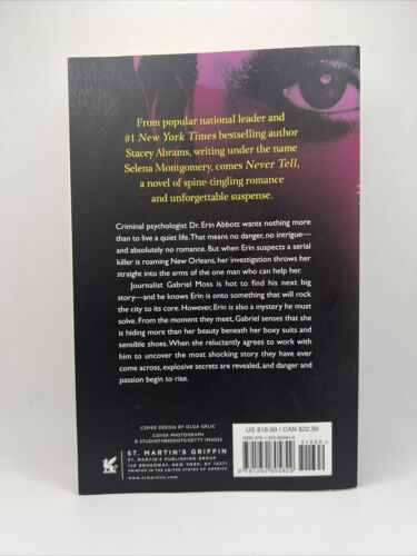 Never Tell von Selena Montgomery und Stacey Abrams (2022, Trade Paperback) - Bild 2 von 3