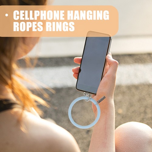 4 Pcs Ring -fall Belt Wrist Rope Circle Lanyard - 第 3/12 張圖片