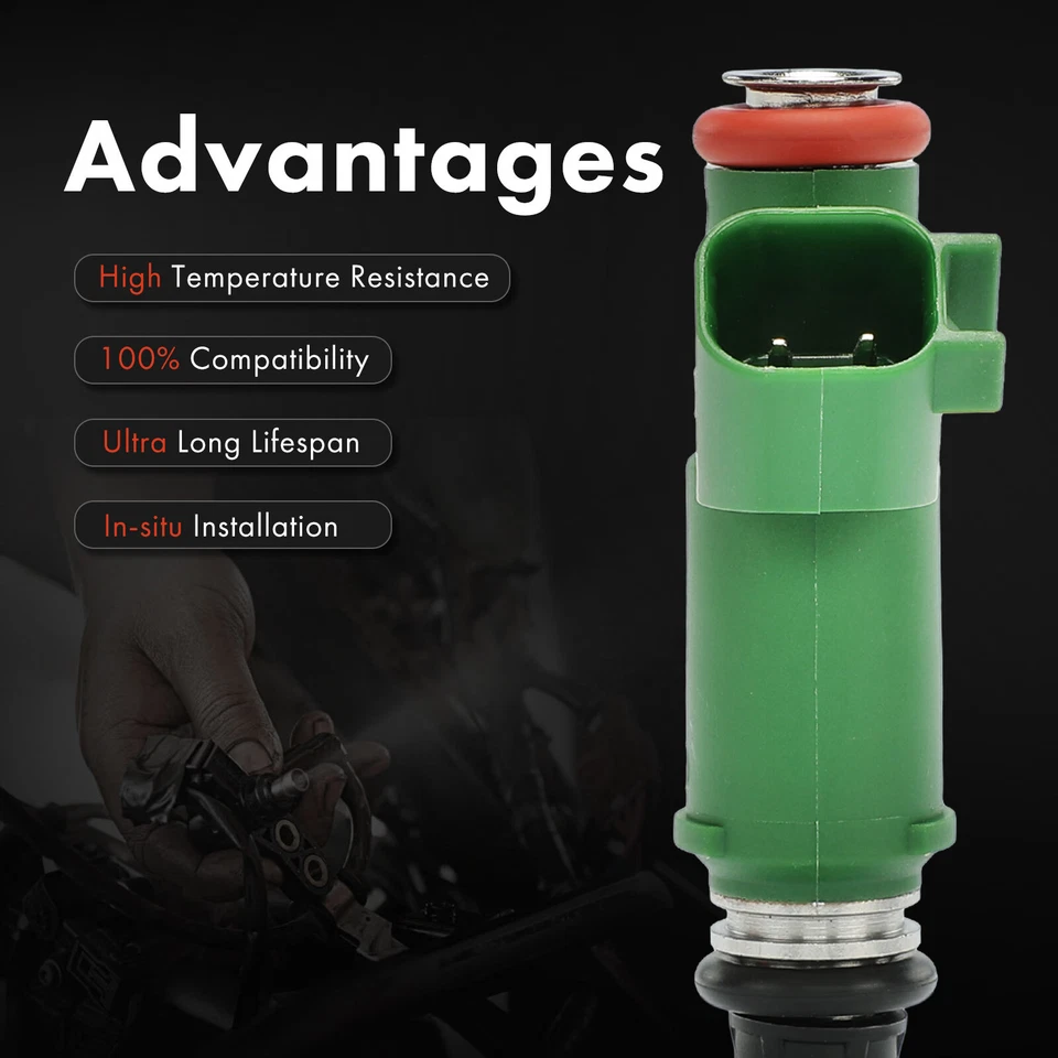 Inyector de combustible 6 piezas para Jaguar X-Type 2002 2003 2004 2005 2006-2008 V6 2,5 L 3,0 L Foto 4 de 4